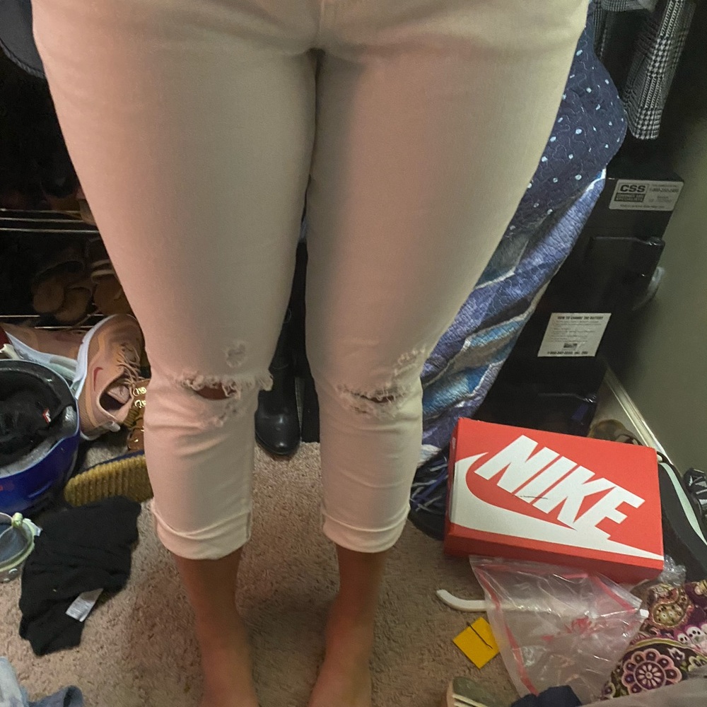 White pants